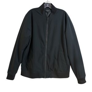Banana Republic black bomber jacket size L